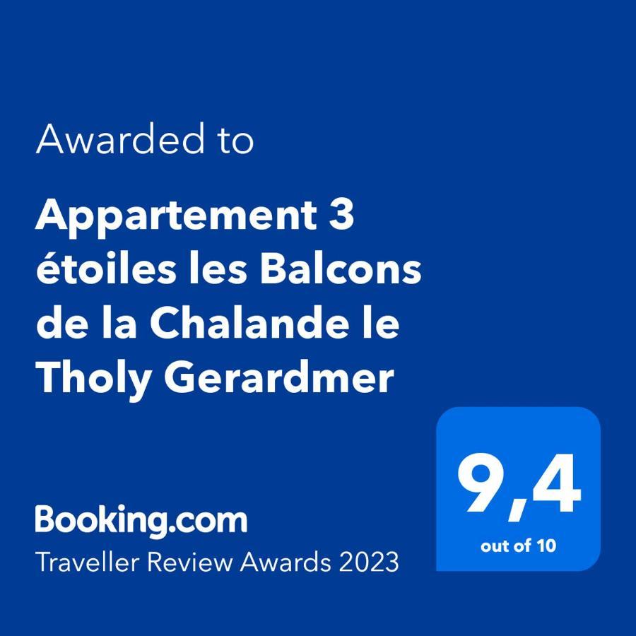 Appartement Les Balcons De La Chalande Le Tholy Gerardmer, Jardin,Balcon, Terrasse, Exterior photo